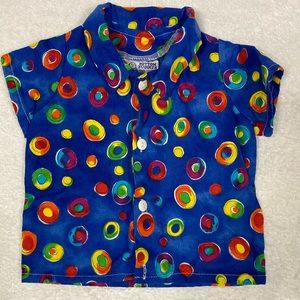 Vintage Bottom Buddies made in vermont, hippie baby, kinfolk, bohemian shirt 6m